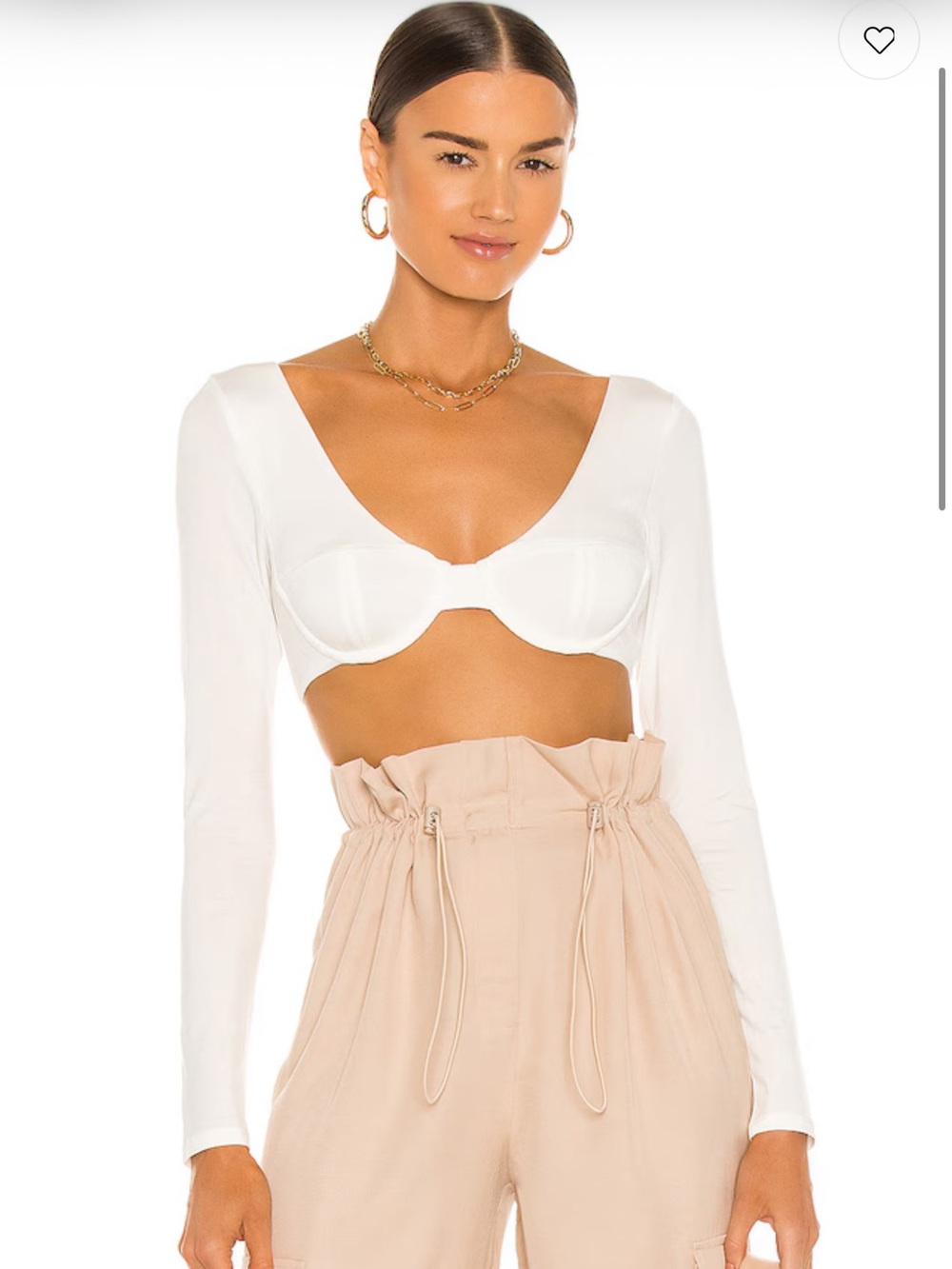 Revolve NBD Alizeh White Top